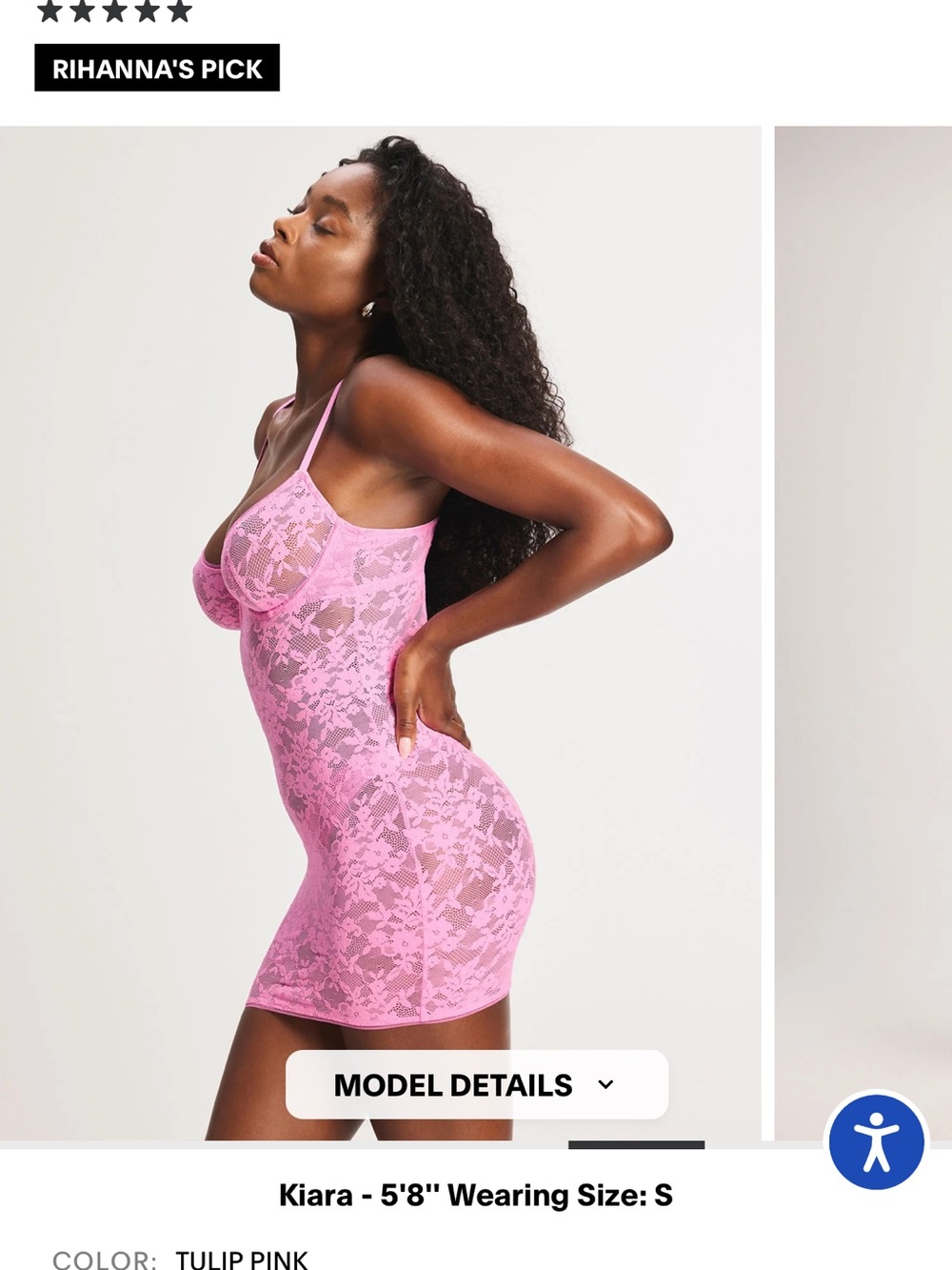 Savage X FENTY lace dress